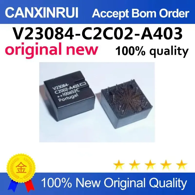 (5-100 Pieces) V23084-C2C02-A403 Car Computer Board Relay Chip for Automotive Electronics