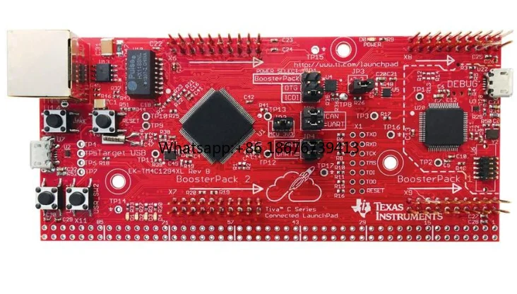 EK-TM4C1294XL ATiva C Series Microcontroller Connected LaunchPad	 Development Boards