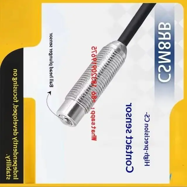 CNC CSM8RB h-precision sensor detects product bumps, indexing rotating bodies, grooves, cuts, counting, film thickness, etc.