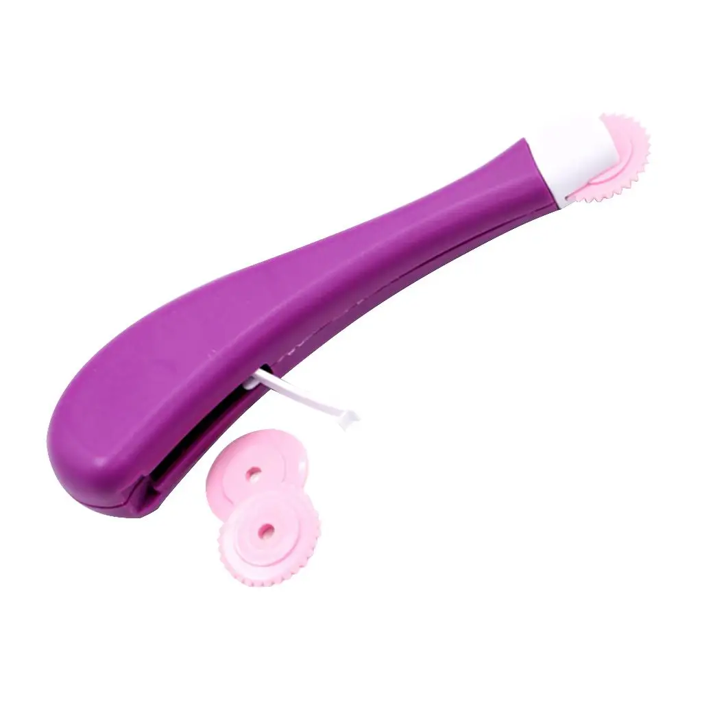 พลาสติก Tracing Wheel Point Stich รูปแบบ Traceing ล้อจักรเย็บผ้าเครื่องมือ