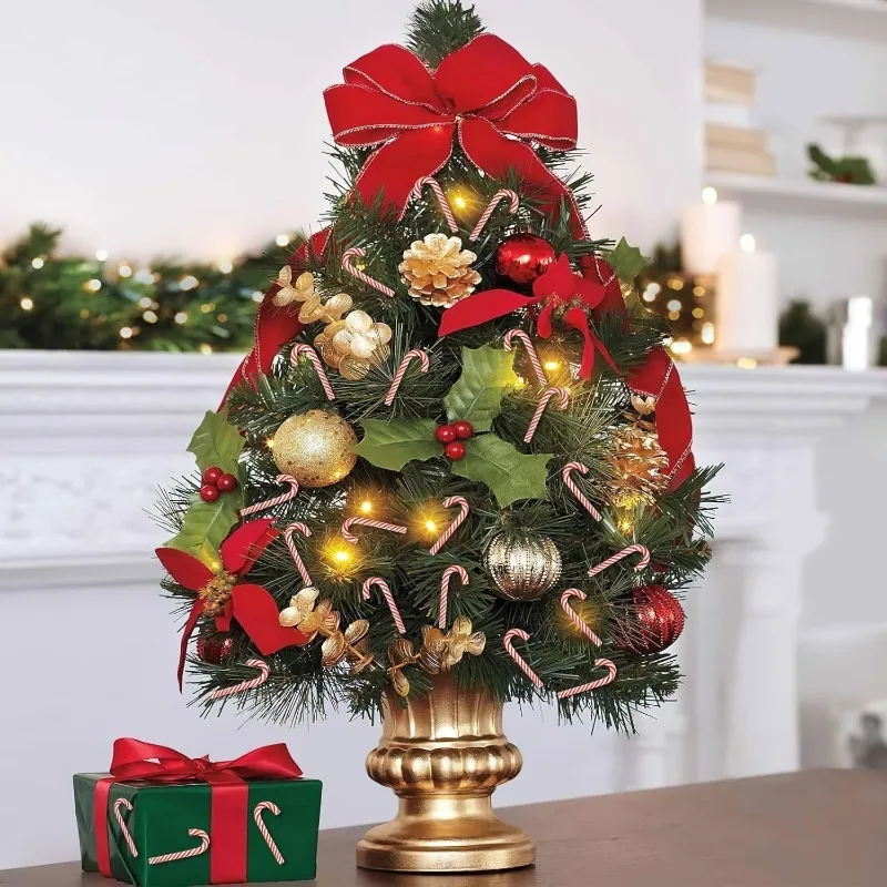 10/30/50 Stücke Mini Zuckerstange Weihnachtsdekoration Rot Weiß Harz Süßigkeiten DIY Handwerk Weihnachten Anhänger Navidad Home Decor 2026 Neujahr – Detail 4