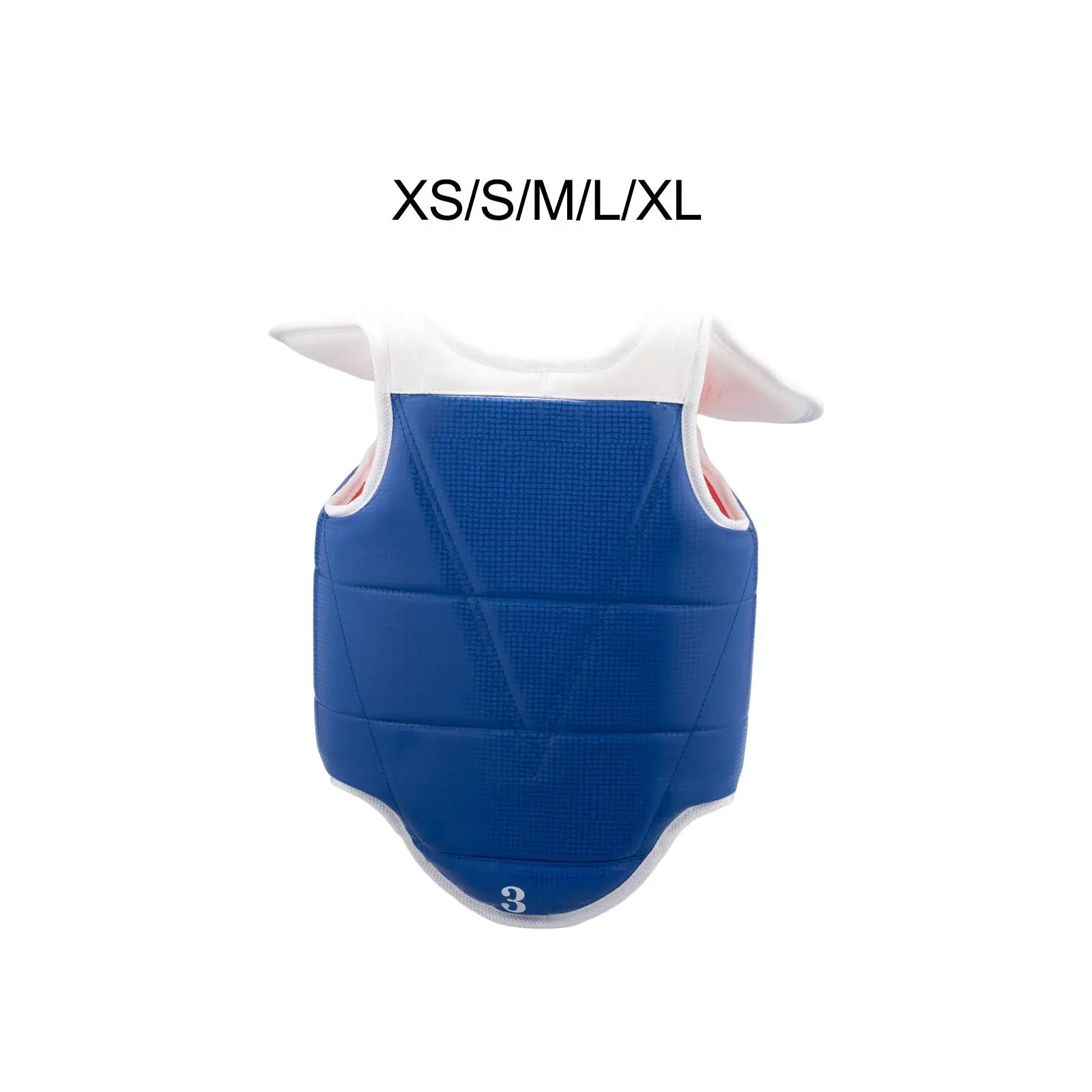 

Taekwondo Protector Vest Chest Guard Rib Adults Kids Heavy Punching