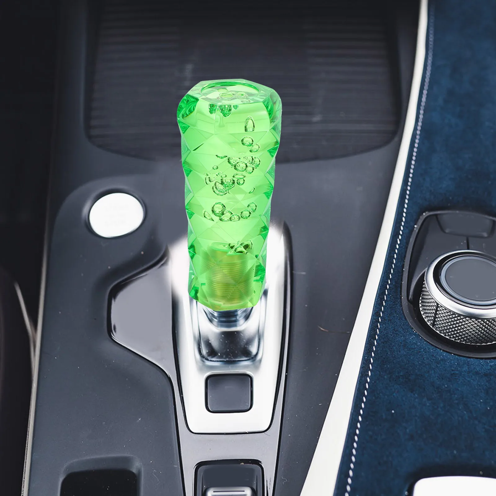 

Crystal Shift Knob Acrylic Manual Automatic Gear Stick Hanging Lever Top Universal Car Modification Transmission