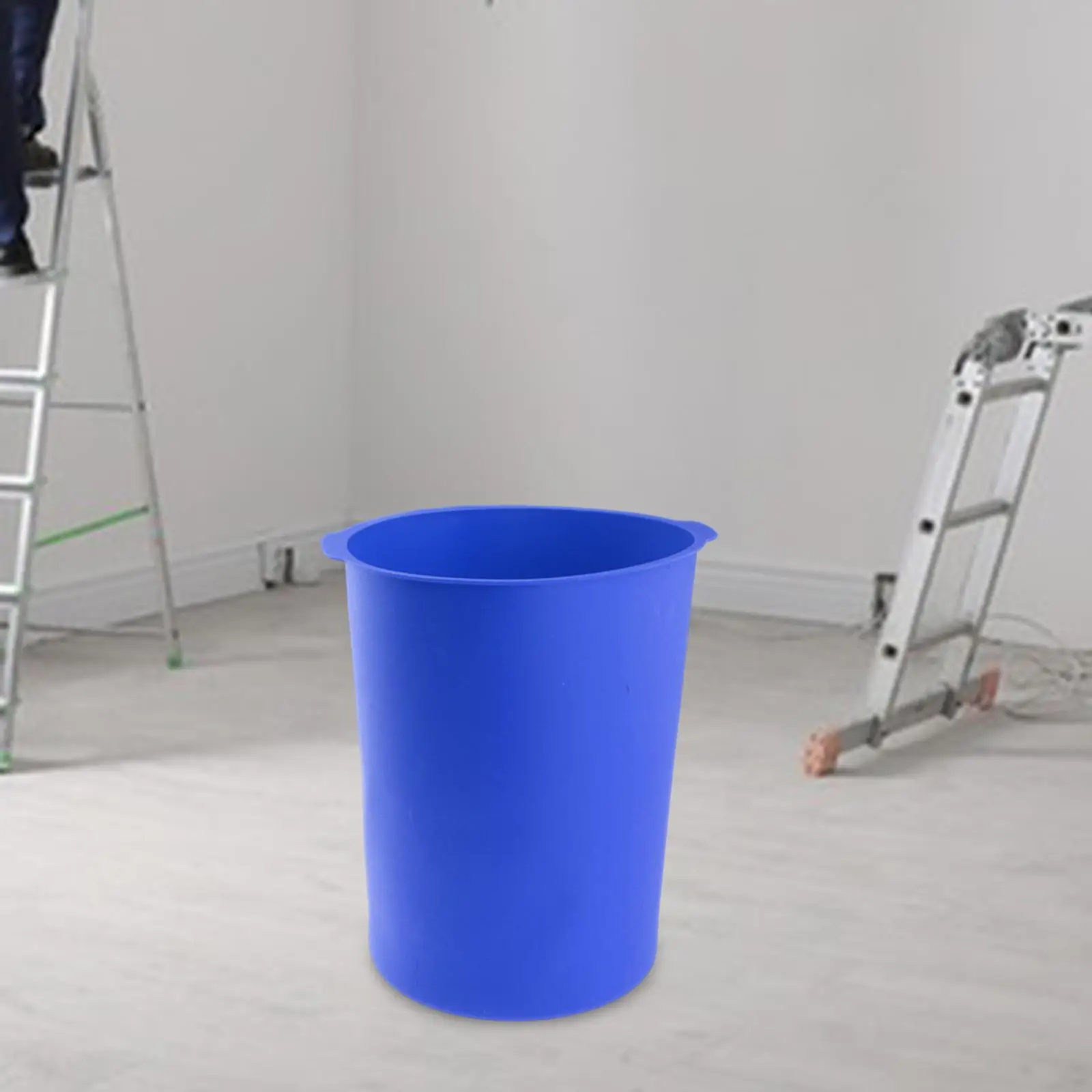 Bucket Liner Cement Silicone with Scale Mixing Tub for Cement Measuring Commercial Construction Barrel Planter Anti-fall Bucket
