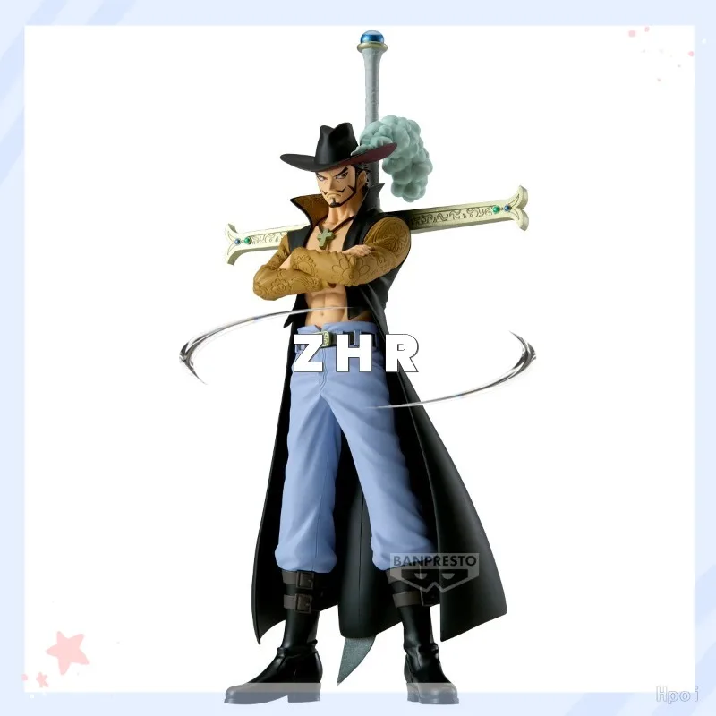 BANPRESTO One Piece DXF～THE GRANDLINE SERIES～EXTRA DRACULE.MIHAWK Animation Model Action Figure Toy Collection Gift