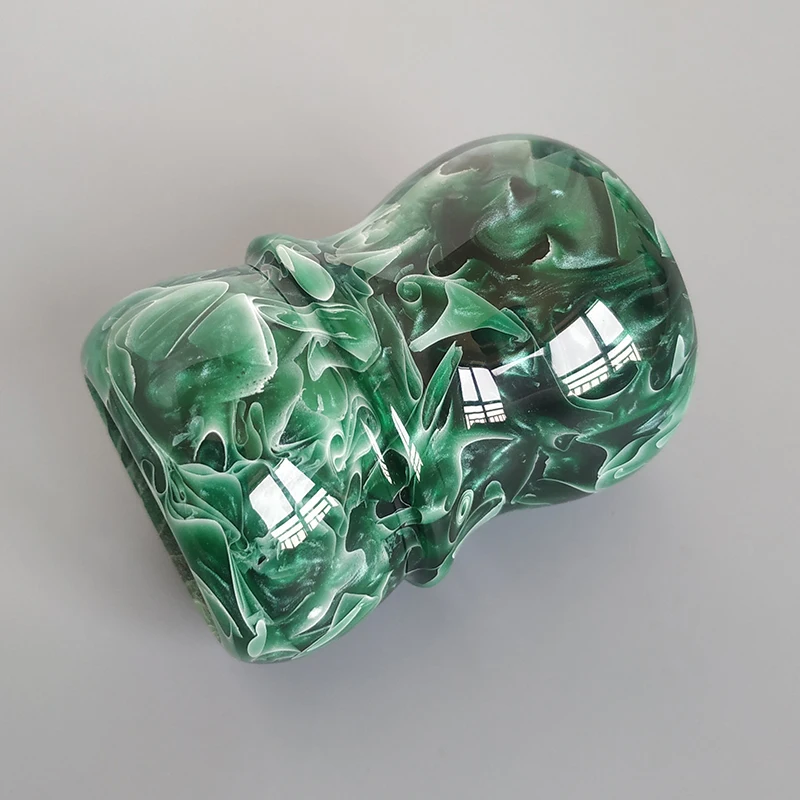 Dscosmetic Malachite Resin Hand Made Shaving Brush Handle for Men Shaving Brush