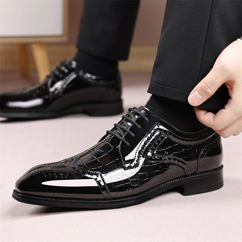 Luxuriöse Herren-Schuhe mit gl – Men'S Grooming Oxford Bewertung und Preis