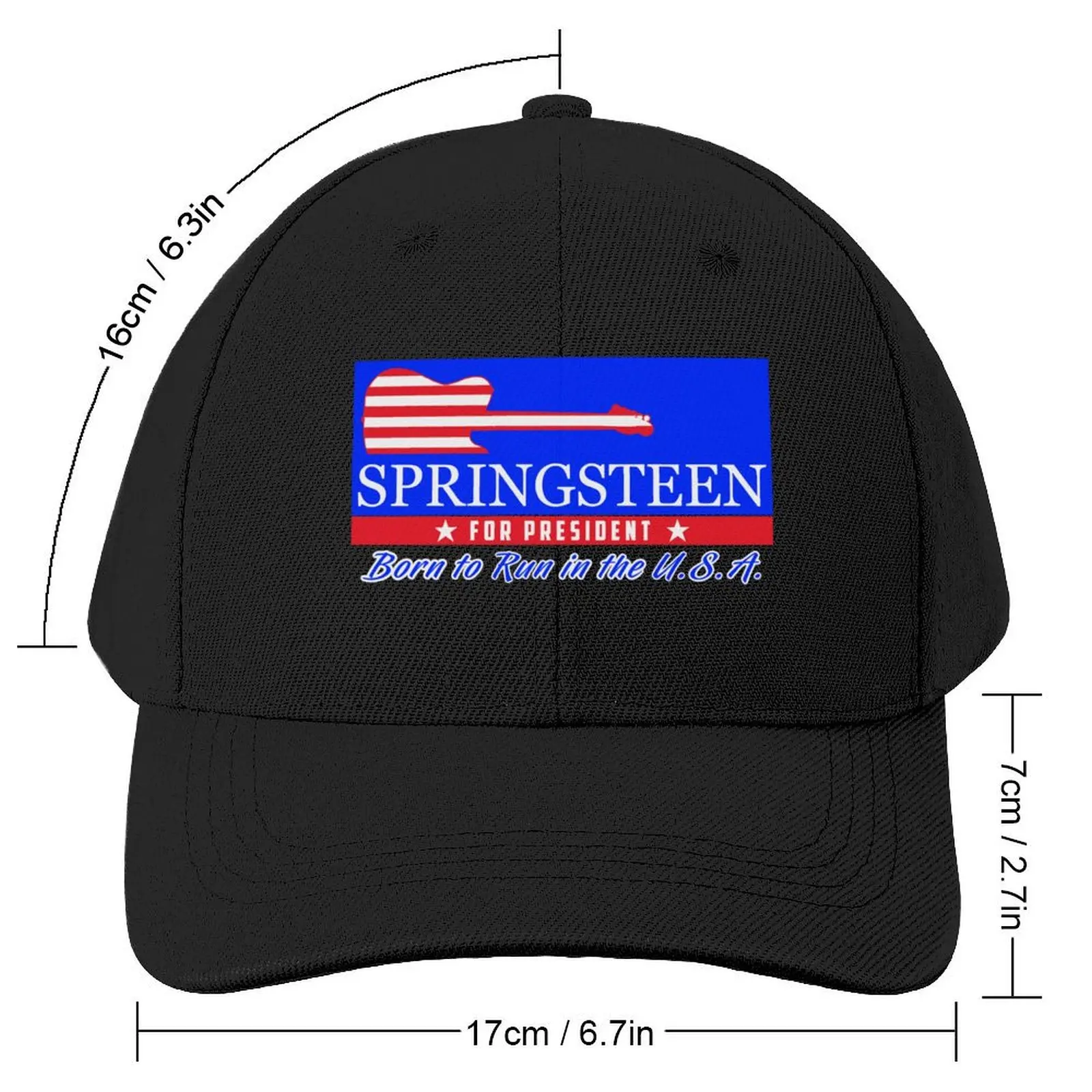 The Boss for President Baseball Cap hiking hat New In The Hat western Hat Men Caps Women's