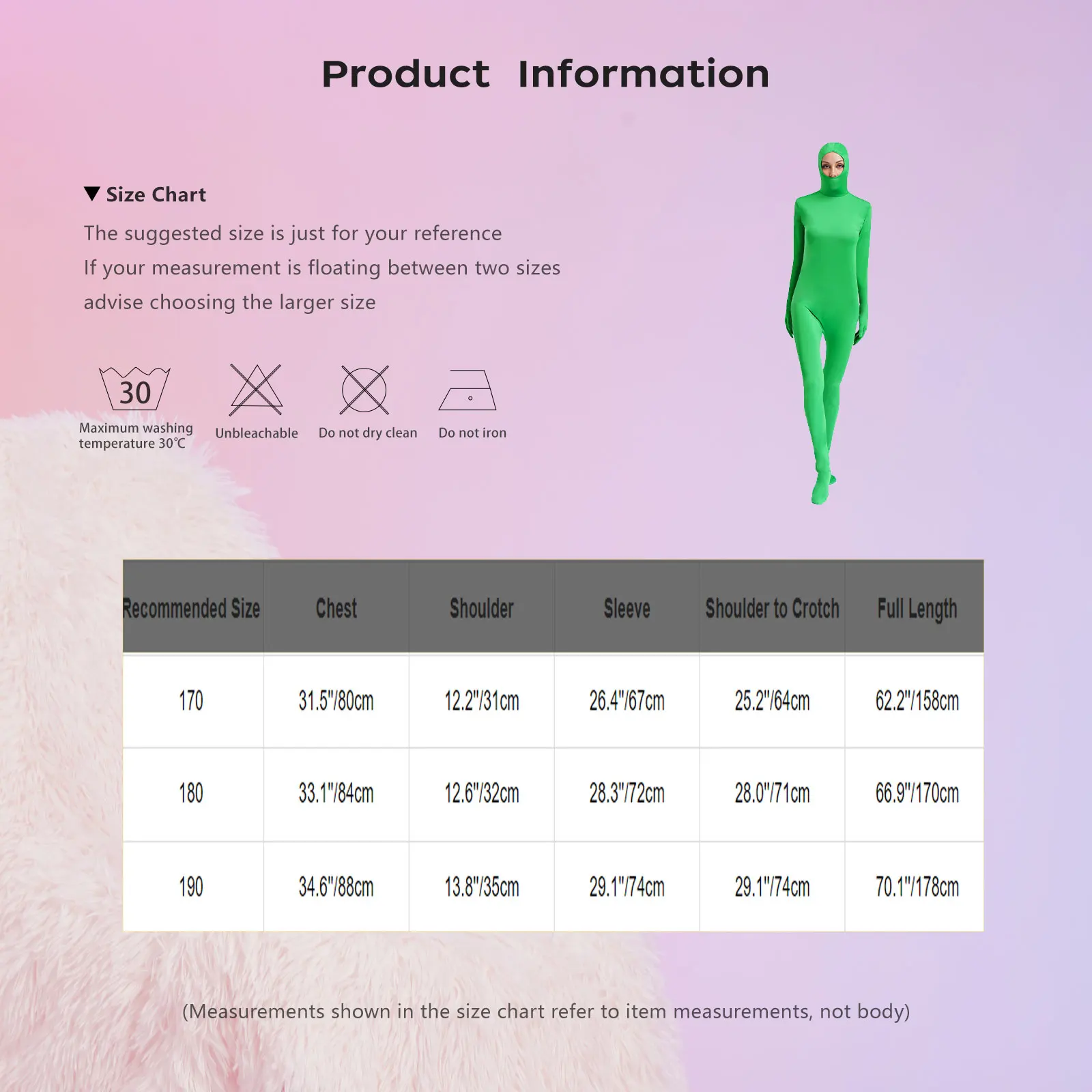 Unisex Adult Solid Color Bodysuit Back Zipper Close-Fitting Jumpsuit Full Body Leotard Gymnastics Acrobatics Dance Performance
