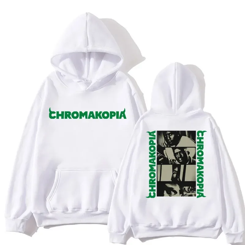 Tyler The Creator Chromakopia Album Retro Hooded Sweatshirt Men Hip Hop Fashion Retro Sweatshirt Casual Polar Sweatshirt Hooded