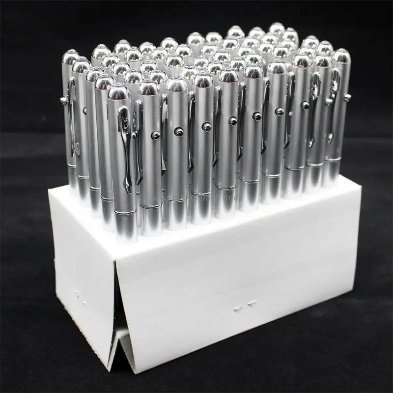 قلم حبر جاف سحري قلم حبر غير مرئي مع مستلزمات حفلات أعياد الميلاد بالأشعة فوق البنفسجية LED #5