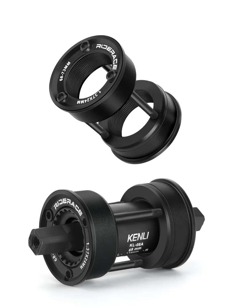 Kit de Conversion de support inférieur de vélo, support inférieur excentrique de vélo Bb68-73mm réglable américain vers Euro, pièce de pédalier de cyclisme