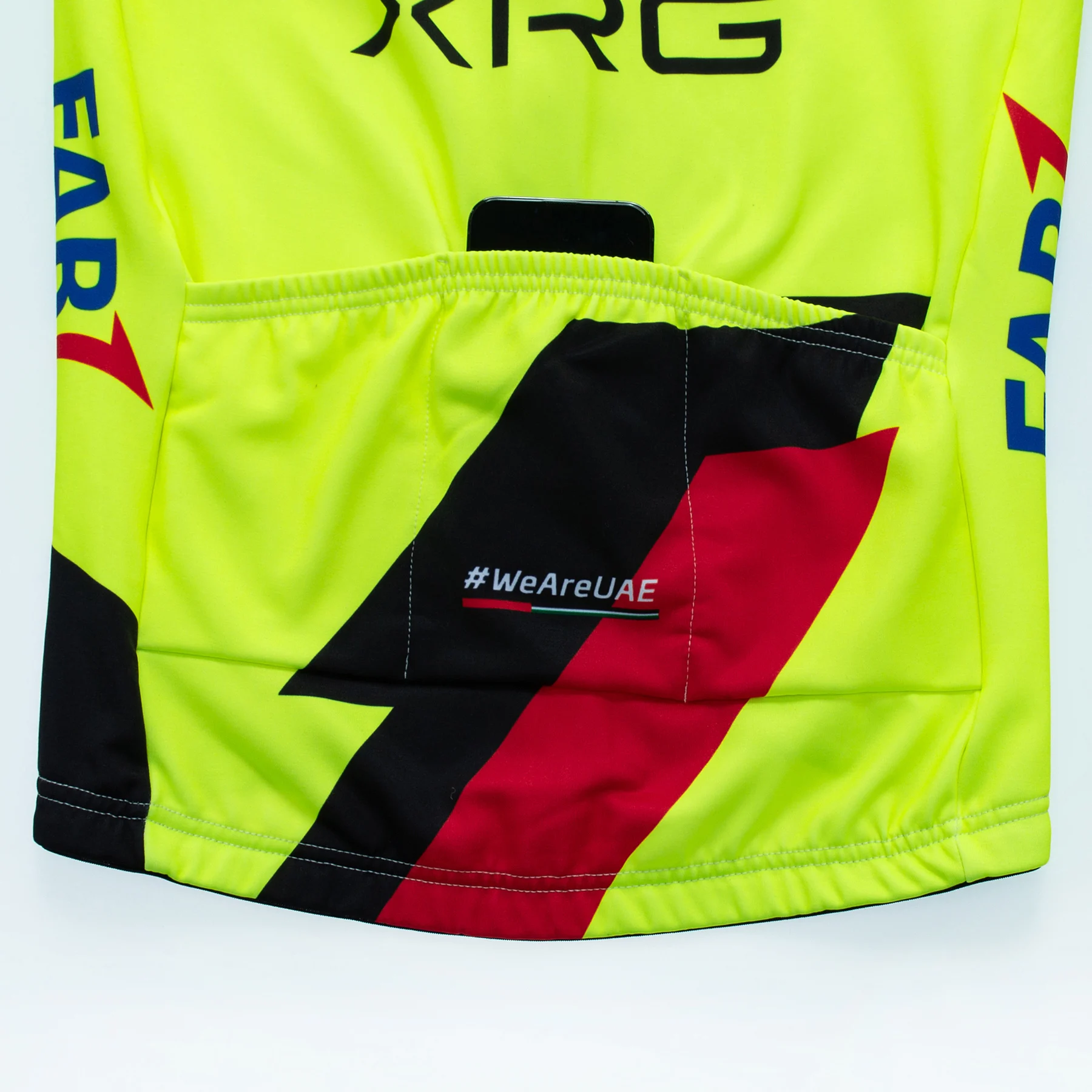 Team Portugal 2027 Langarm-Radtrikot Fahrradtrikot Hose UAE Thermo-Fleece Ropa Ciclismo Winter Fahrradjacke Bekleidung – Detail 6
