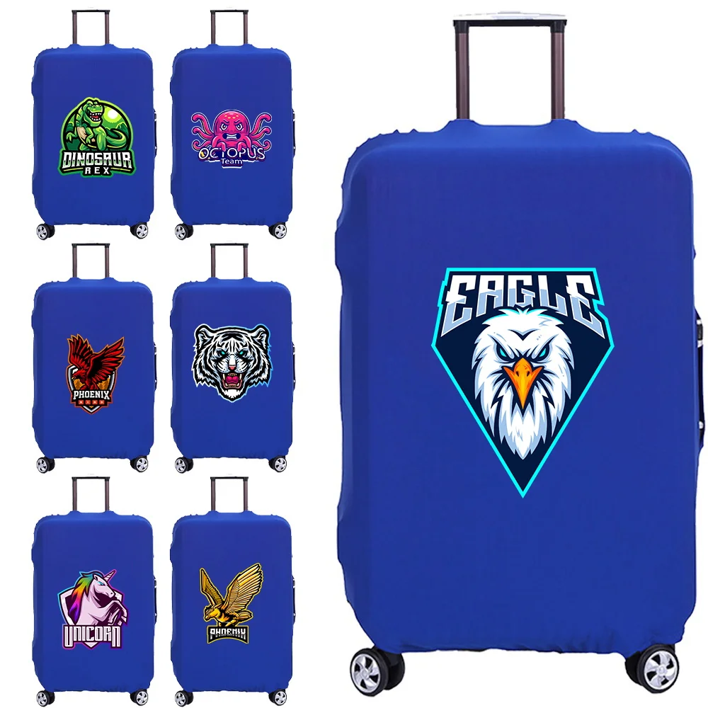 

Luggage Elastic Protectives Cover for 18-32 Inch Suitcase Cases Teamlogo Print Thicken Trolley Case Travel Accessories Covers