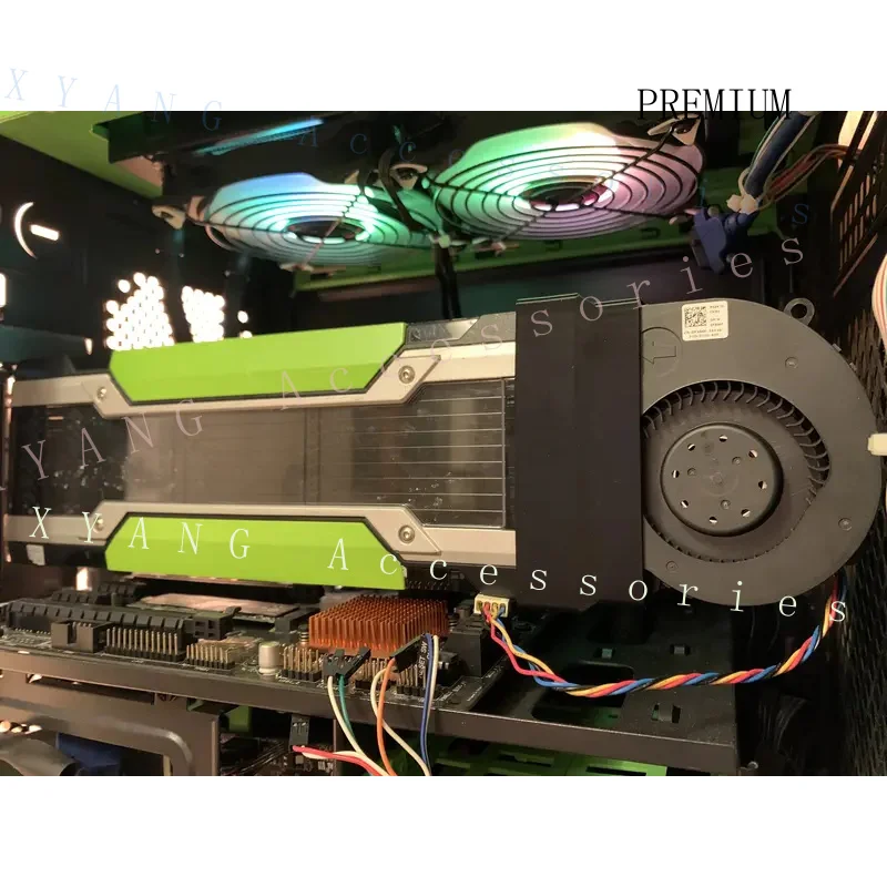 N+ New for Delta Turbo Cooling Fan for NVIDIA for Tesla V100 P100 P40 M40 K80 GPU 0F306F