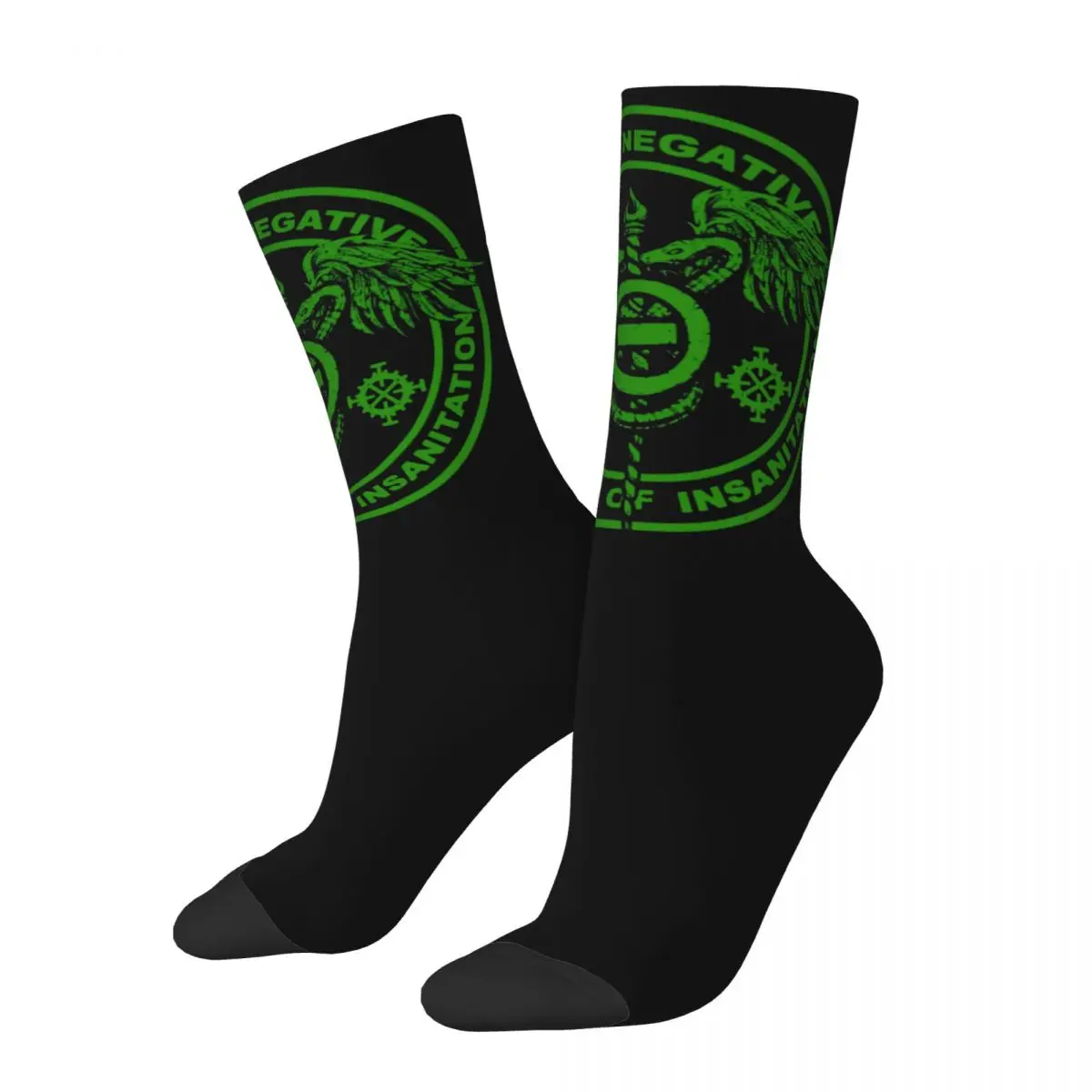 Crazy Men's Socks Type O Negative Department Of Sanitation Accessories Warm High Quality Socks All Seasons Gift Idea