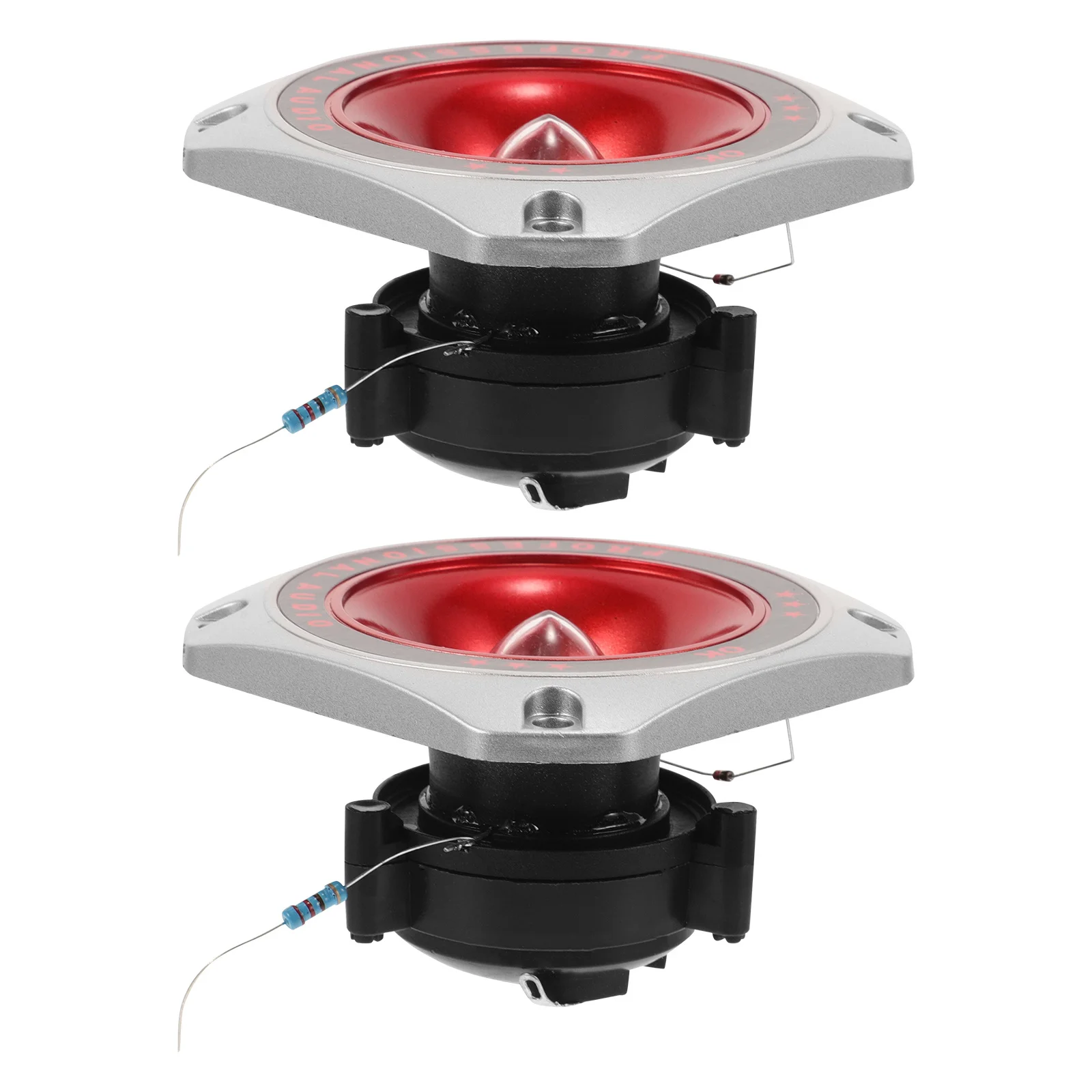 

2pcs Horn Tweeter For Stage Performance High- Durable Outdoor Event Speaker Accessories Modern Design
