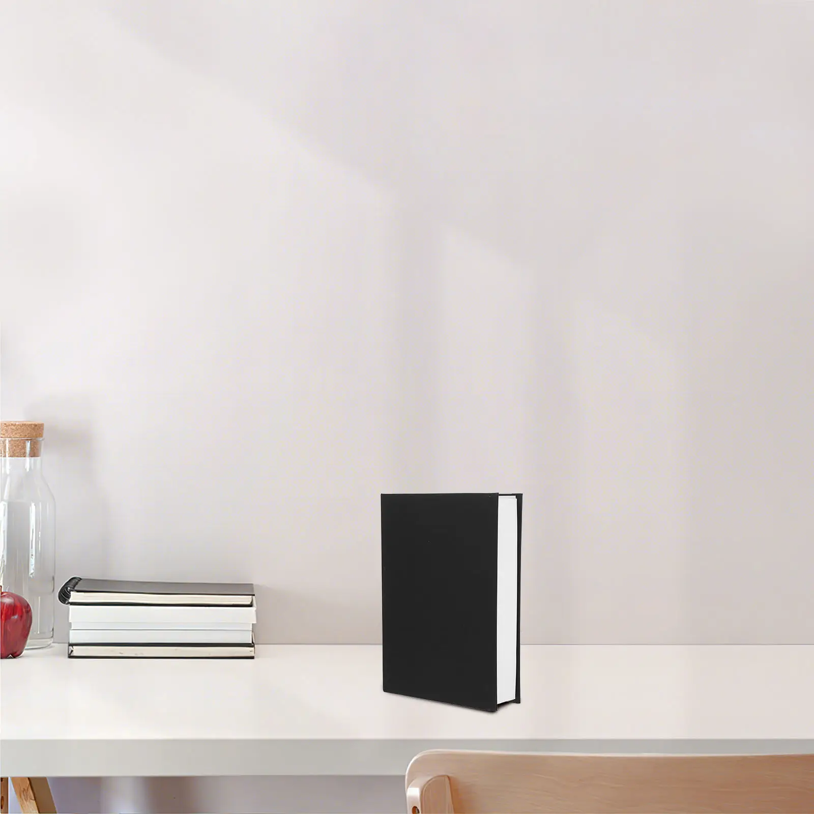 Decorative Book Shaped Box Faux Vintage Storage Container Discreet Hidden Interior for Jewelry Photos Mirrors Bookshelf Desk