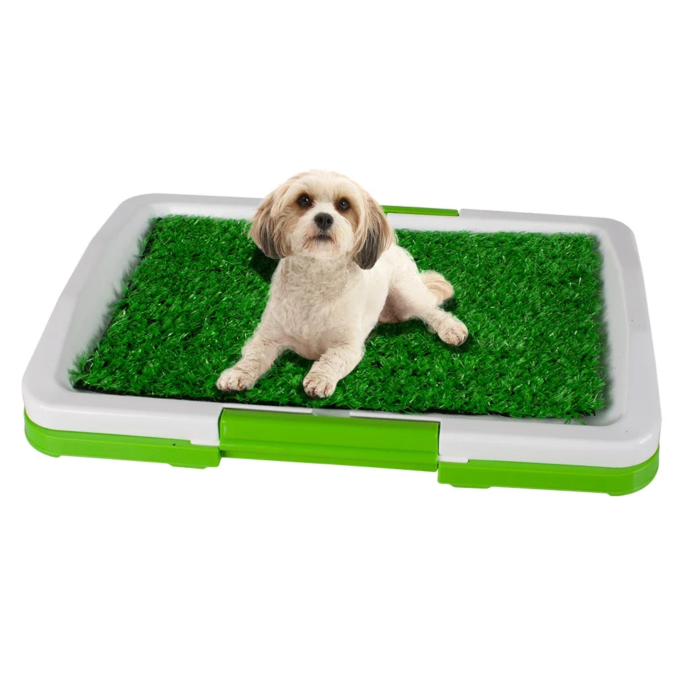 wholesale manufacturer plastic carrier trainer dog toilet tray puppy potty