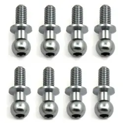 Aluminum Alloy Link Tie Rod End Ball Joint Ball Stud Rc Ball Stud For AXIAL SCX10 D90 D110 Tamiya CC01 Parts