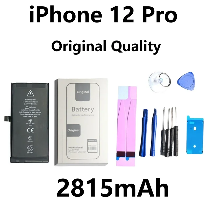 Xilecaly Originele Hoogwaardige Batterij Voor Iphone Se 5 6S 5S 7 8 Plus X Xs Max Xr 11 Pro Mobiele Telefoon Met Gratis Tools Sticker - afbeelding 1