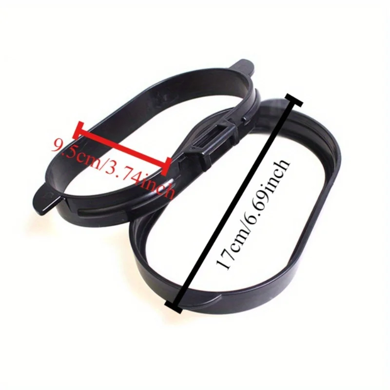 1/2Pcs Car Garbage Bag Rack Retractable Car Garbage Bin Hanging Frame Storage Box Organizer Accessory