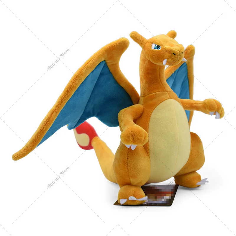 Brinquedo de pelúcia Pokémon Charizard para crianças, bicho de pelúcia fofo, bonecas kawaii, presentes de Natal 21cm