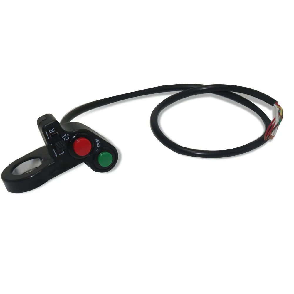 Motorcycle Switches Motorbike Horn Button Turn Signal Electric Fog Lamp Light Start Handlebar Controller Switch