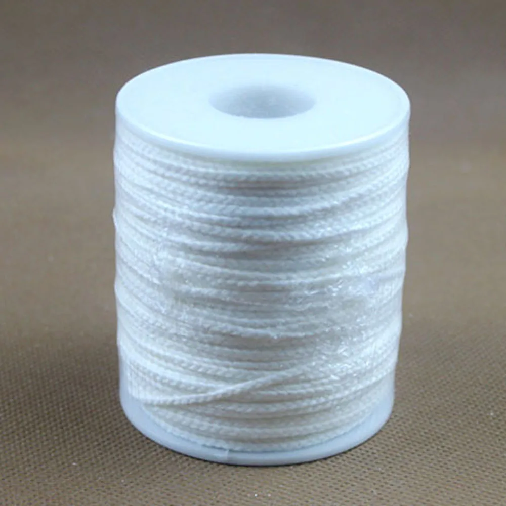 61M Cylindrical Smokeless Candle Cotton Thread for DIY Woven Wick Handmade Aromath Candle Accessories And Candles Making Supplie