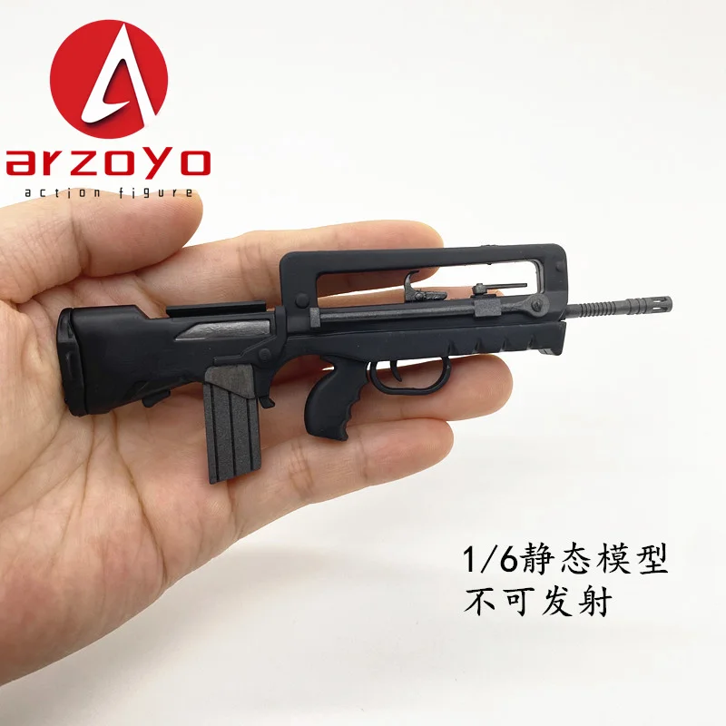 1/6 스케일 PVC AK74 UMP FAMAS 어썰트 라이플 스나이퍼 라이플 모델 군인 총 모델 6인치 액션 피규어 바디 컬렉션용