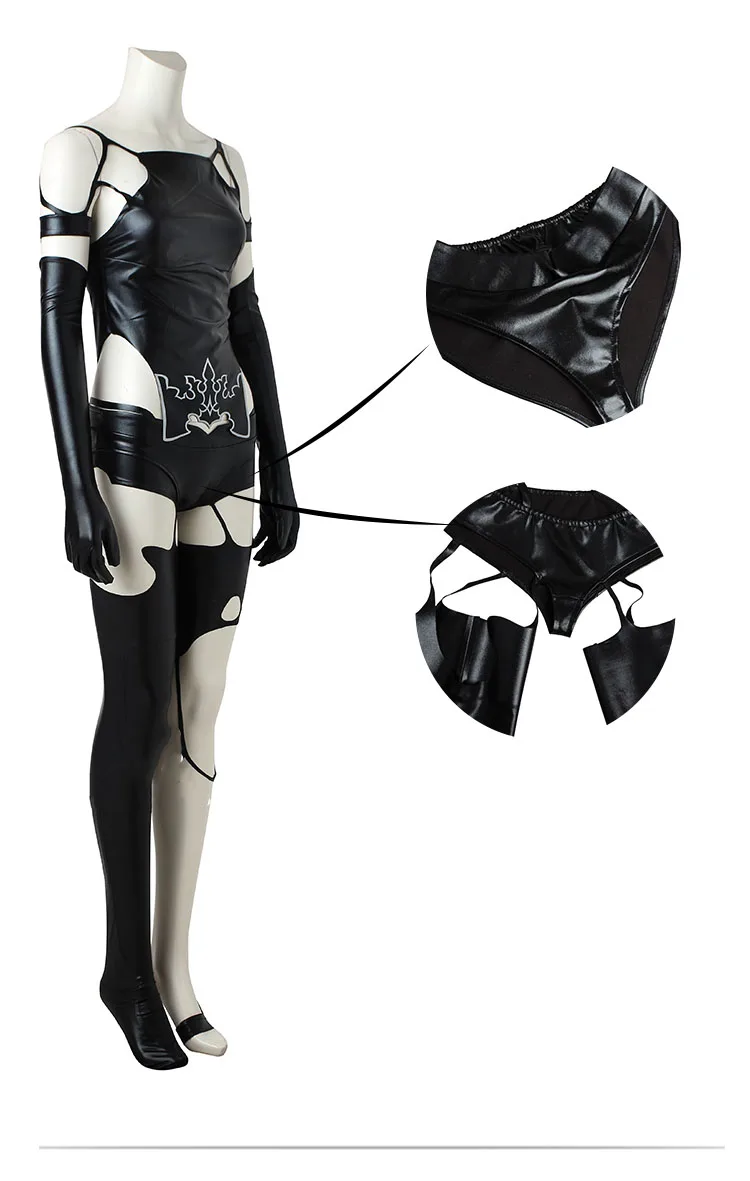 Jeu Cosplay Costume pour femme, Halloween, Carnaval, ix, Sexy, A2, NieR AutomMiA2