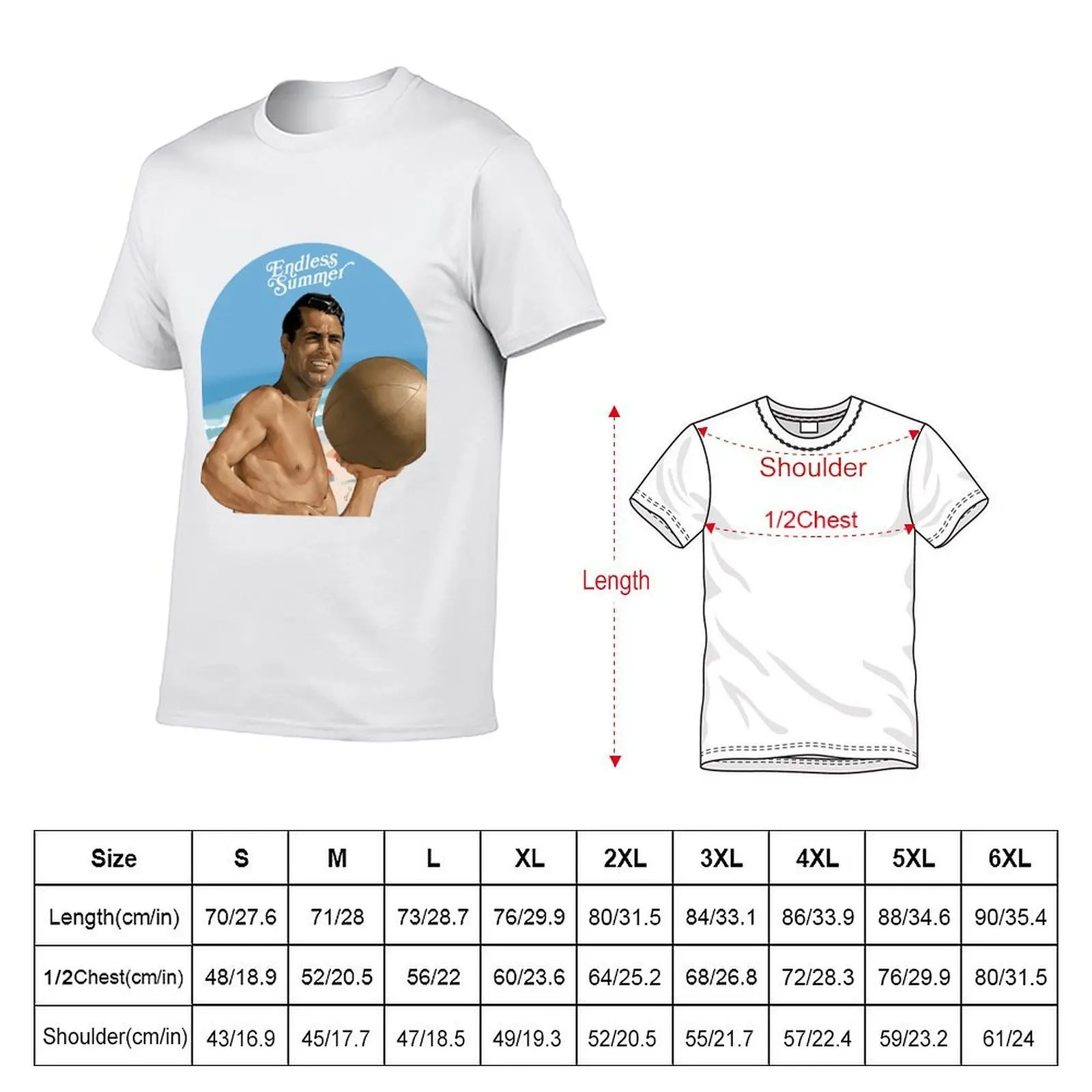 Endless Summer T-Shirt Casual Basic Street Style T-Shirt