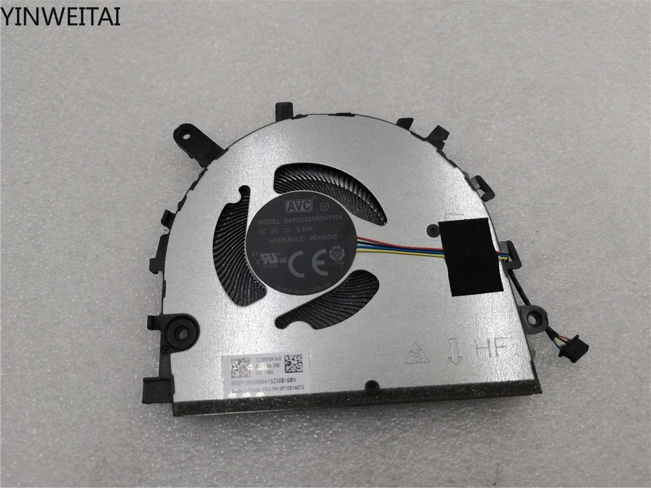 Fan for Lenovo IdeaPad Slim 5 Light 14ABR8 5F10S14071 DC28000K3D0 8SSF10R66583 Slim 3 14IRU8 15AMN8 16ABR8 82XA NS85C75-22F27