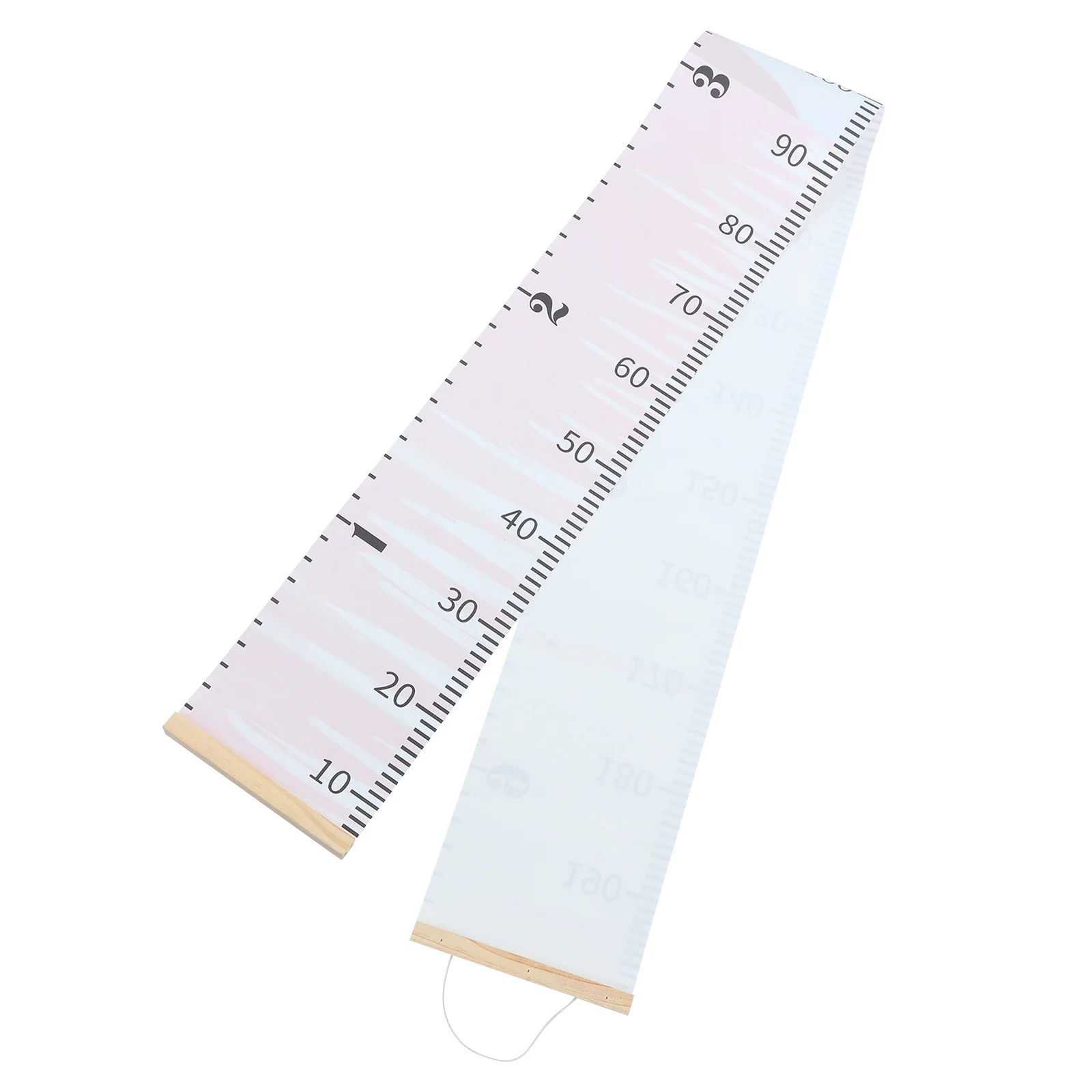 

Hanging Growth Chart Ruler Wall Height Chart Decorative for Kids Room Cartoon Style Nursery Children Measurement Tool