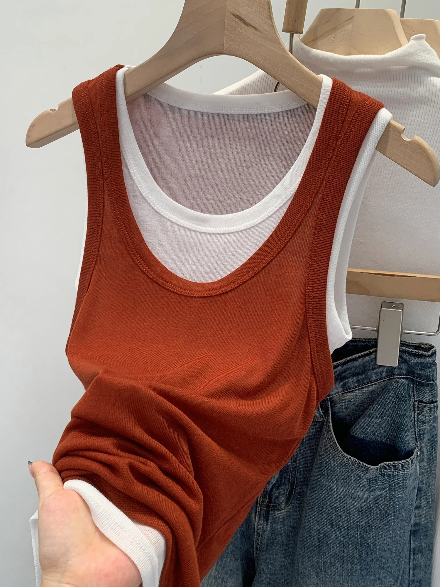 ay رقيقة ملابس العمل حزام سترة المرأة الصيف جديد فريد ملابس خارجية Svel سترة رياضية علوية قطعتين مجموعة تخفيف Sle العادية L... #2