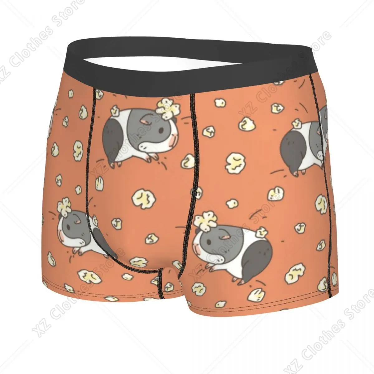 Custom Guinea Pig Pattern Boxer Shorts For Homme 3D Printed Cavy Animal Underwear Panties Briefs Soft Underpants