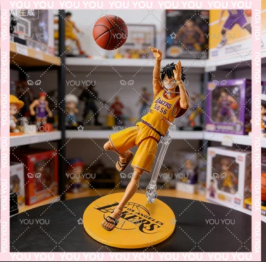 

Pre-Order Bandai S.H.Figuarts One Piece X NBA Monkey D. Luffy Los Angeles Lakers Ver. Action Figure