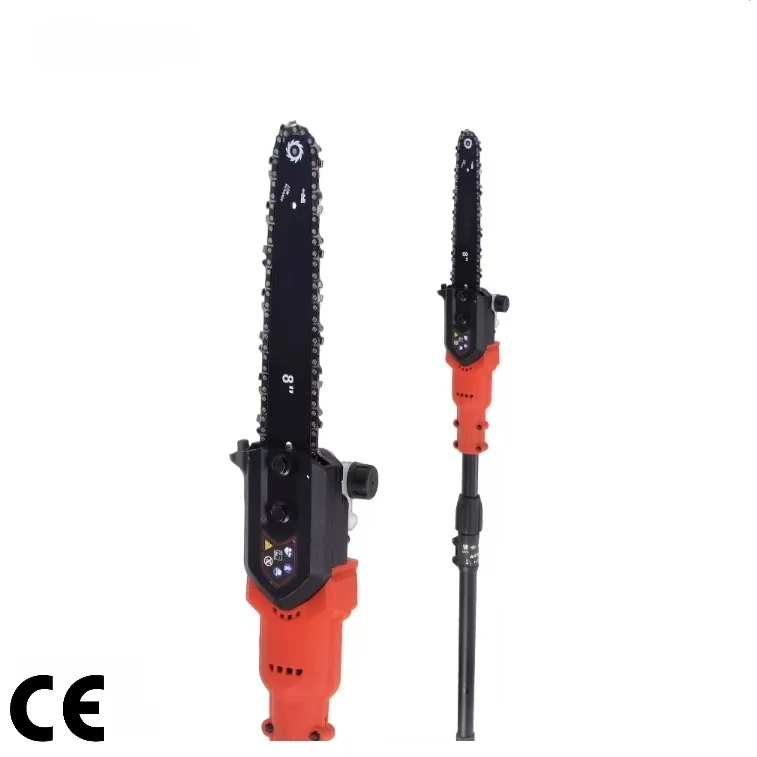 

Industrial Grade Telescoping Pole Cordless Garden Pruning Tool Brushless Chain Saw for Metal and Wood Battery Powered