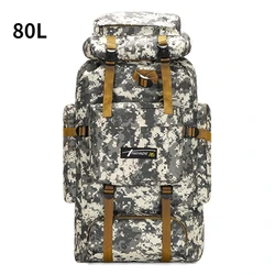 80L 100L Tactical Backpack Waterproof Trekking Fishing Hunting Bag Outdoor Large Sport Military Army Rucksack Hiking Camping Bag