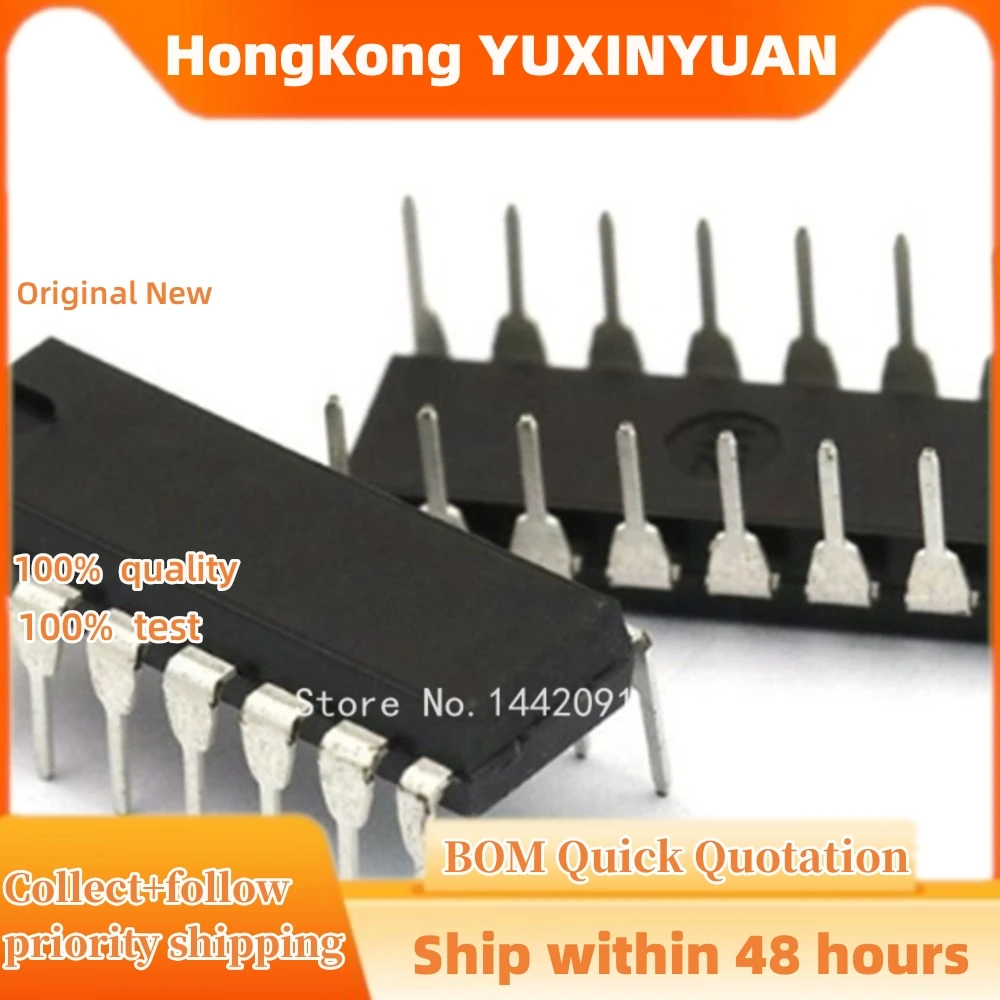 5PCS MCP3208-CI / P DIP16