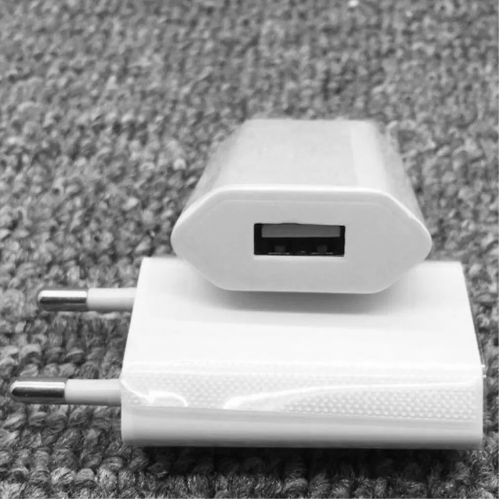 Travel Power Adapter Plug Fast USB Cable EU Pad Charger