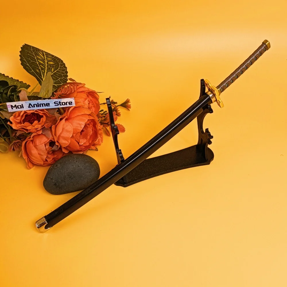 10in Muichirou Katana Ainme Kimetsu No Yaiba véritable Katana japonais petit sabre de samouraï Original en métal démon Slayer épée jouet cadeau