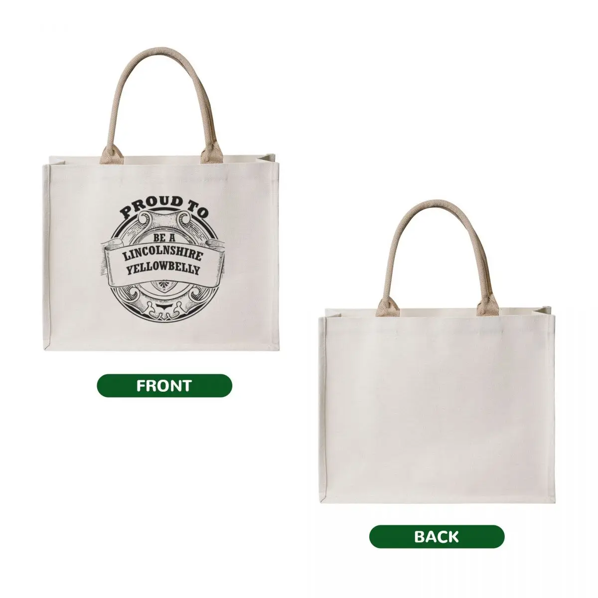 Lincolnshire Yellow Belly Tote Bag custom tote bag shopper bag women personalized tote Shopping bags