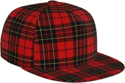 Plaid Checkered Baseball Hat Caps Sun Protection Hat Outdoor Trucker Hat Adjustable Size for Women Men