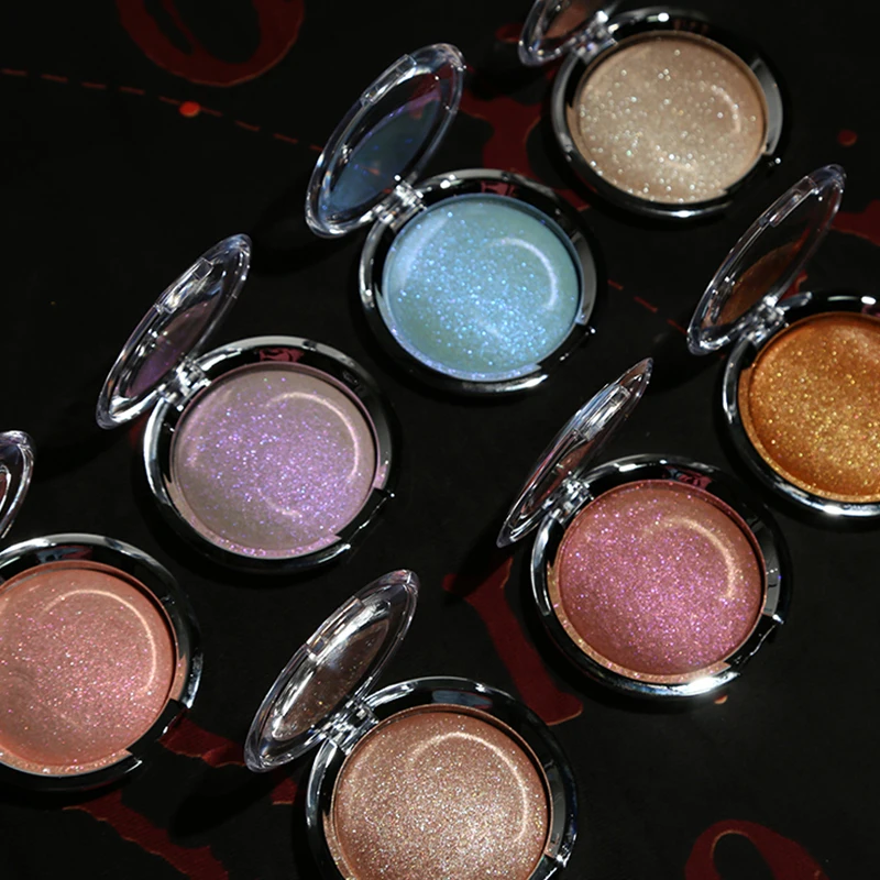 

DE'LANCI Highlighter Cream Glitter Potato Mash Shimmer Sparkle Monchrome Bronzer High Gloss Lasting Face Brighten Makeup