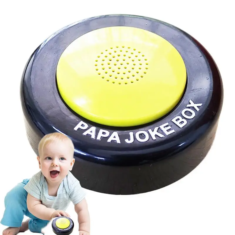 

Dad Joke Button Dad Jokes Generator Button with 50 Hilarious Dad Jokes Party Game Prop Hilarious Talking Sound Box Stress Relief