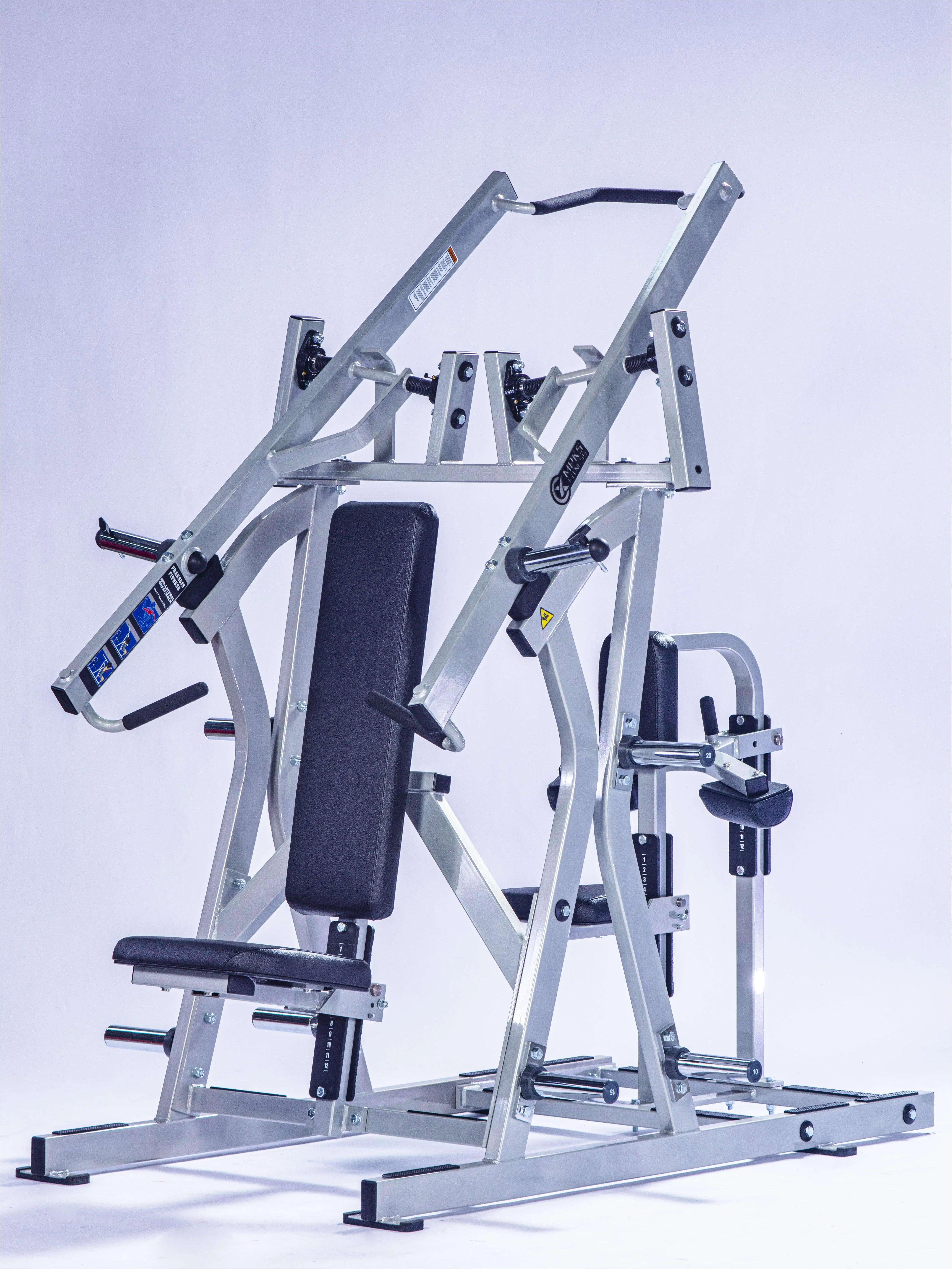 All-In-One Plate Loaded Chest & Back Machine High Pull & Push Function Strength Equipment 2025