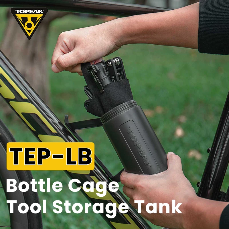 Topeak Bike Tools Capsule Portable Cycling Repair Tool Storage Tank  Waterproof Hard-Shell Bottle Cage Can Cycling Accessories