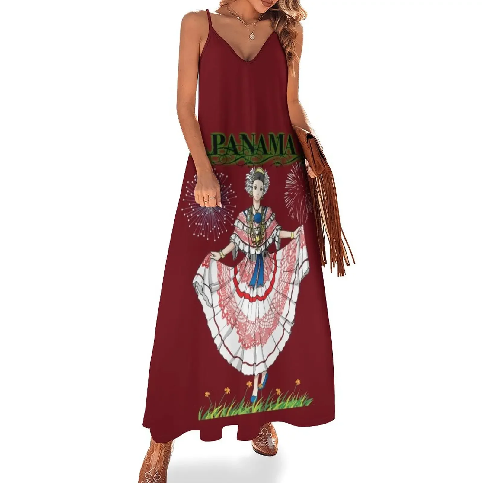 

Panama Sleeveless Dress luxury dresses women formal occasion dresses