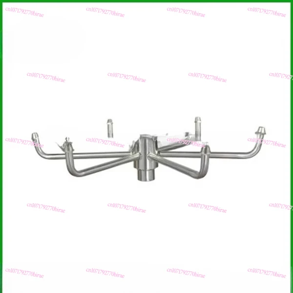 3D Stainless Steel Rotating   Music-Dancing Water Fountain Metal Material Garden Decoration  Steel Jumping Nozzle